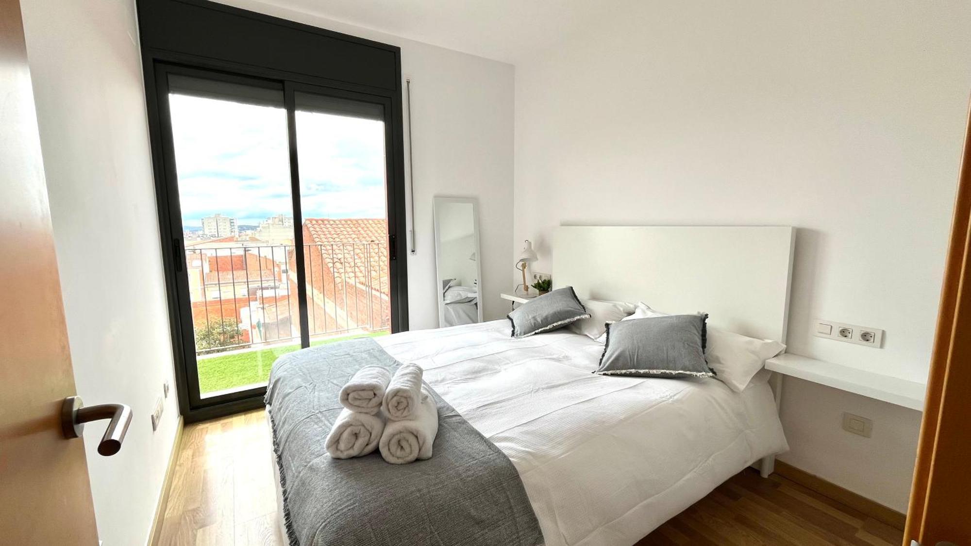 Apartamento Con Terraza By Prestigi Terrassa Exterior foto